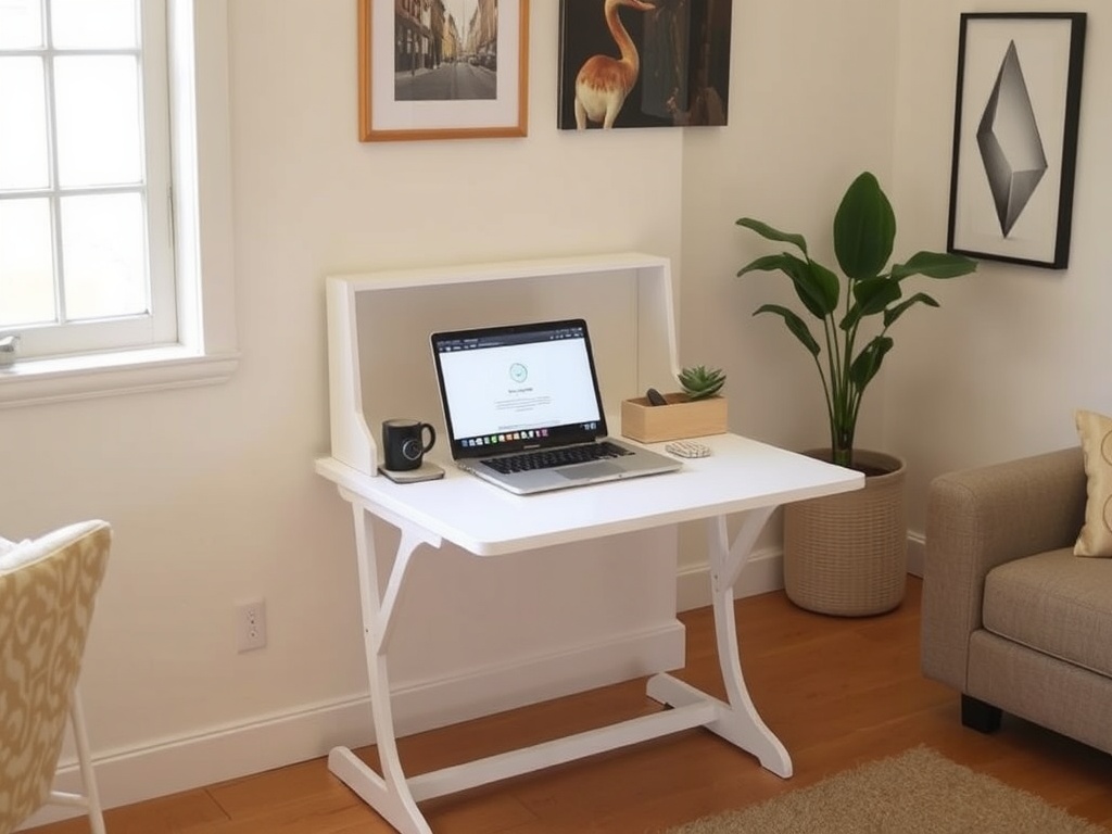 11. Choose a Fold-Down Desk