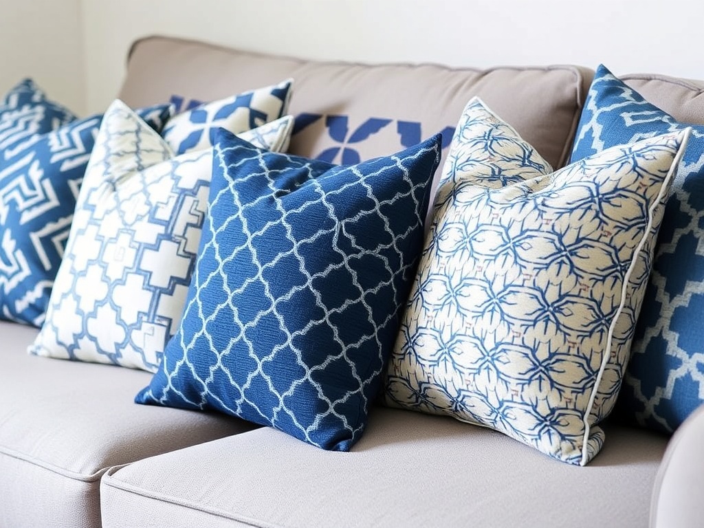 24. Try Patterned Cushions