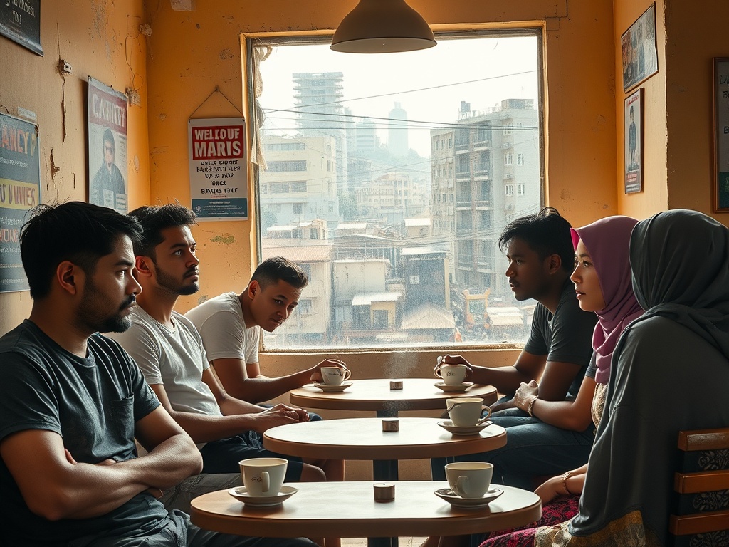 In Malé's Coffee Shops, Young Voters Ask Who Deserves Their Trust