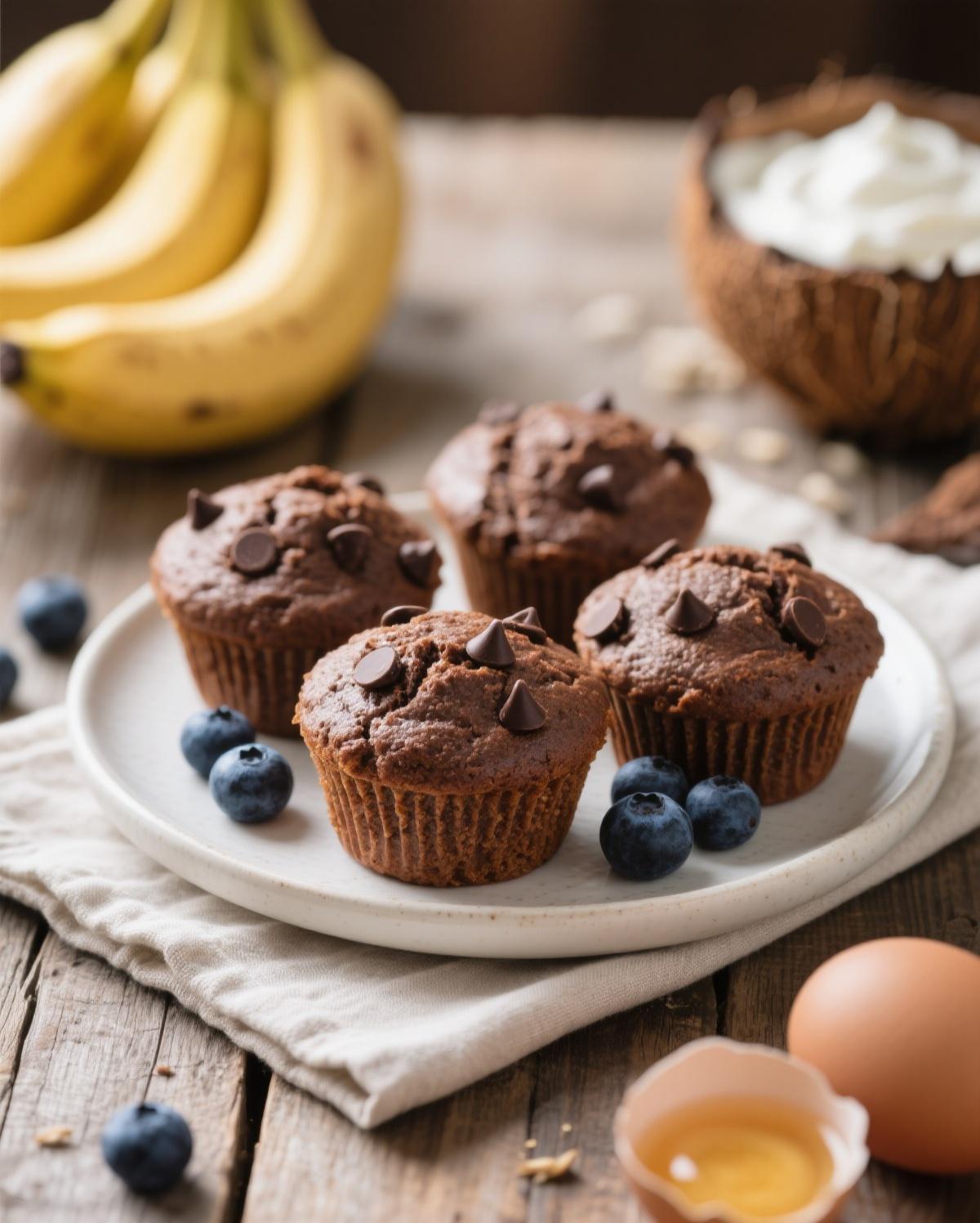 healthy chocolate muffins healthy chocolate muffins