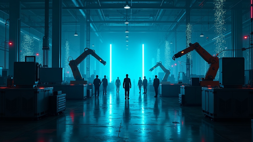 Gráfico mostrando la tendencia de despidos en el sector tech por la IA