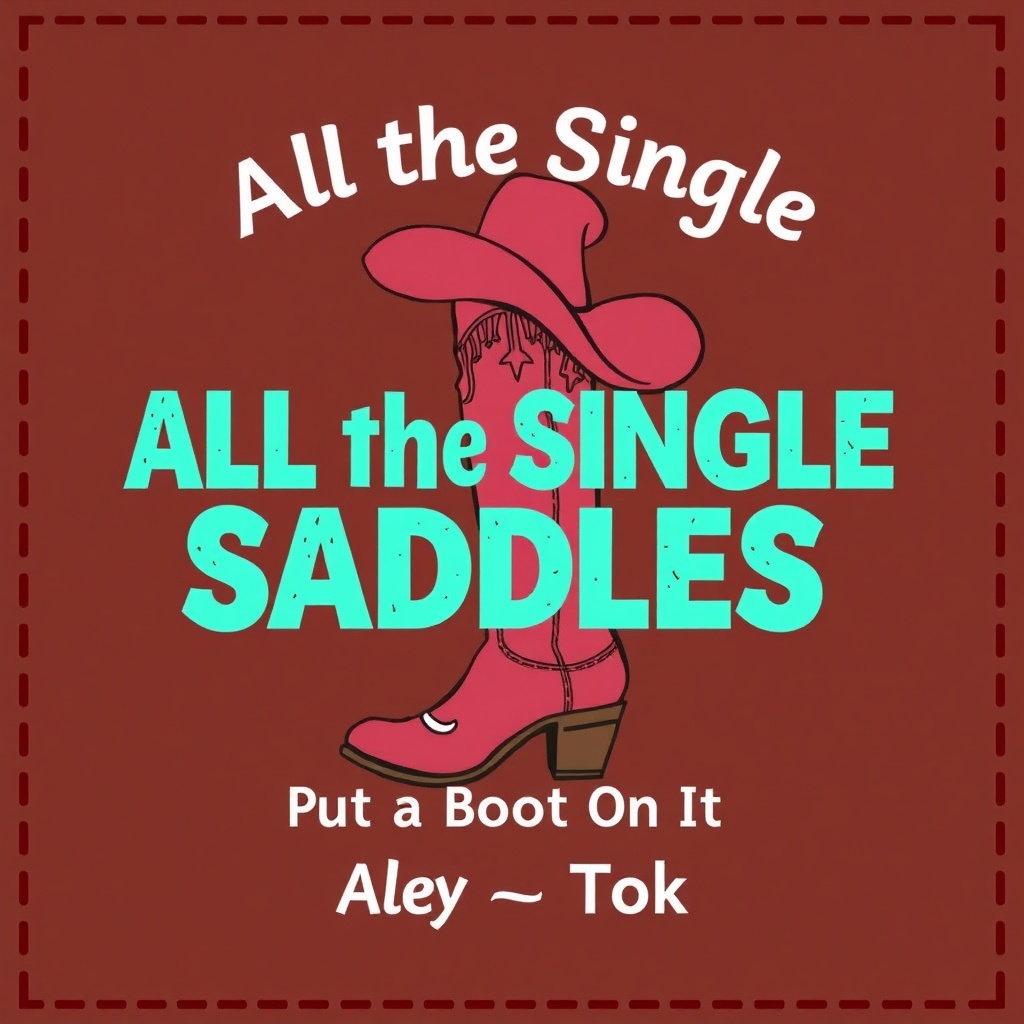 Cover art for All the Single Saddles (Put a Boot On It)