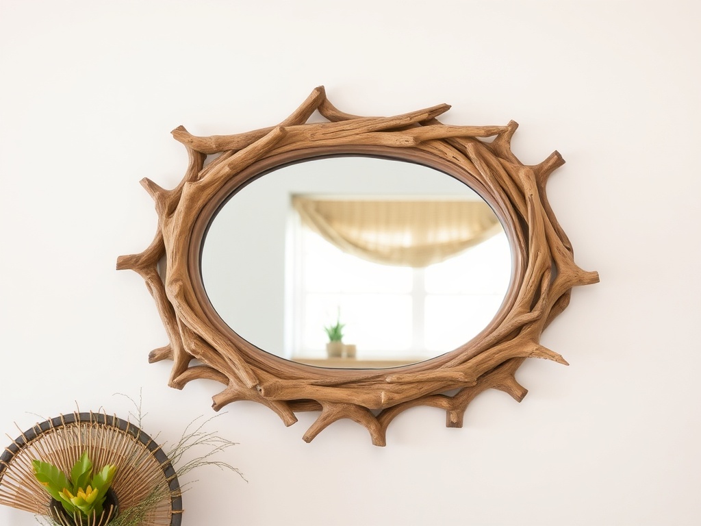 12. Add a Driftwood Mirror