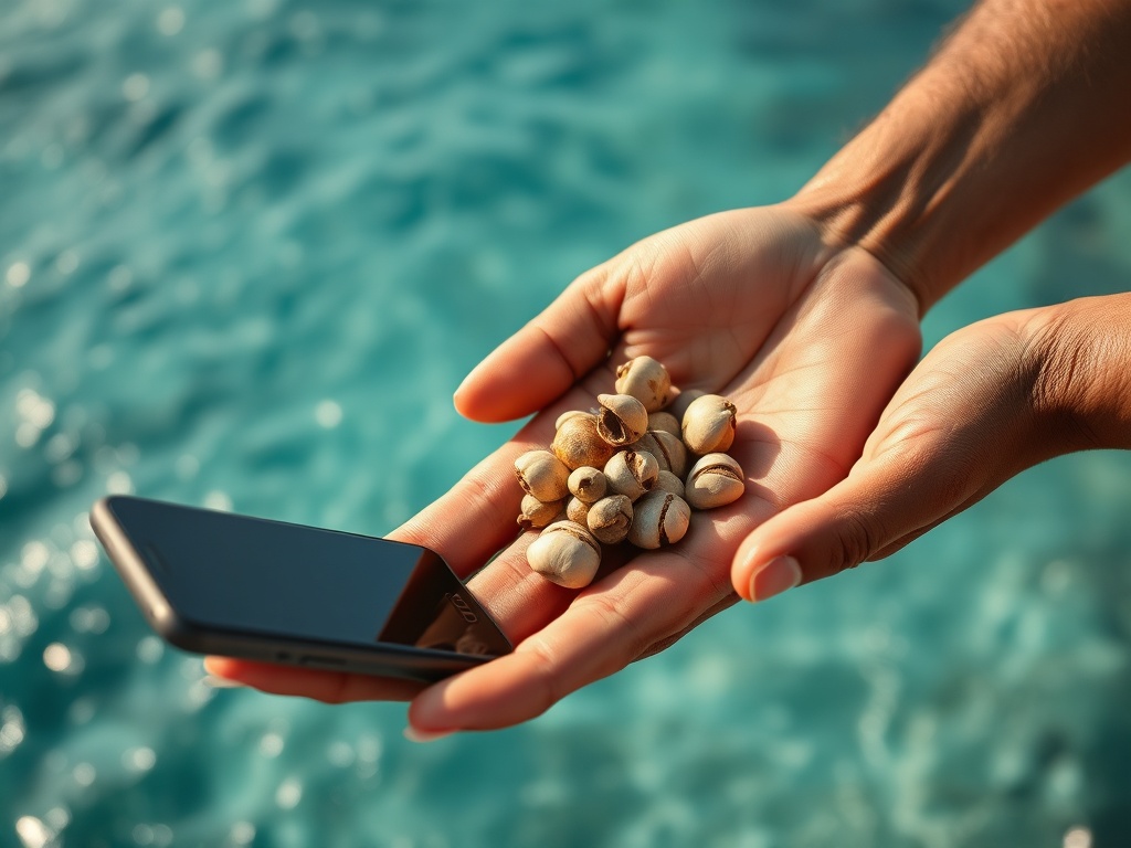From Cowrie Shells to Smartphones in One Maldivian Hand