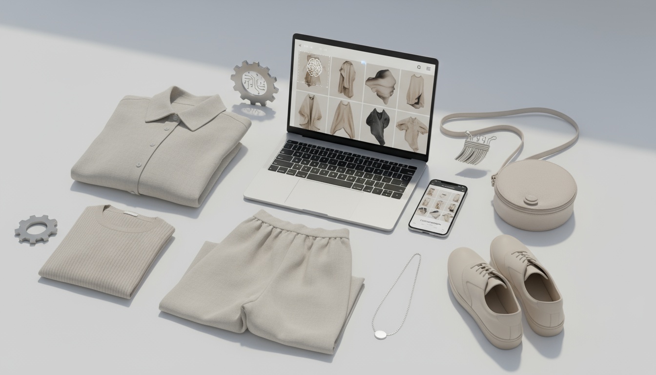 AI-generated fashion content comparison