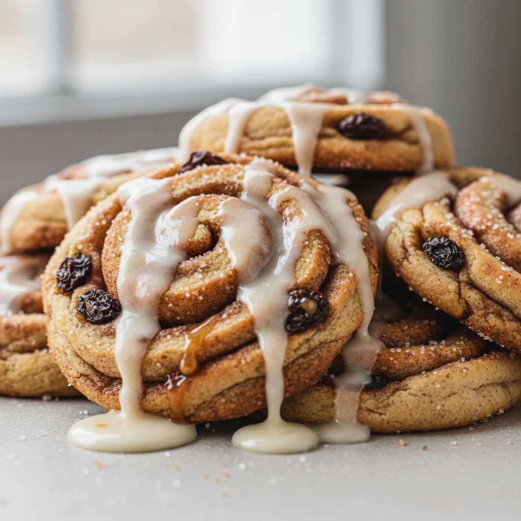 Soft & Chewy Cinnamon Roll Cookies Soft & Chewy Cinnamon Roll Cookies