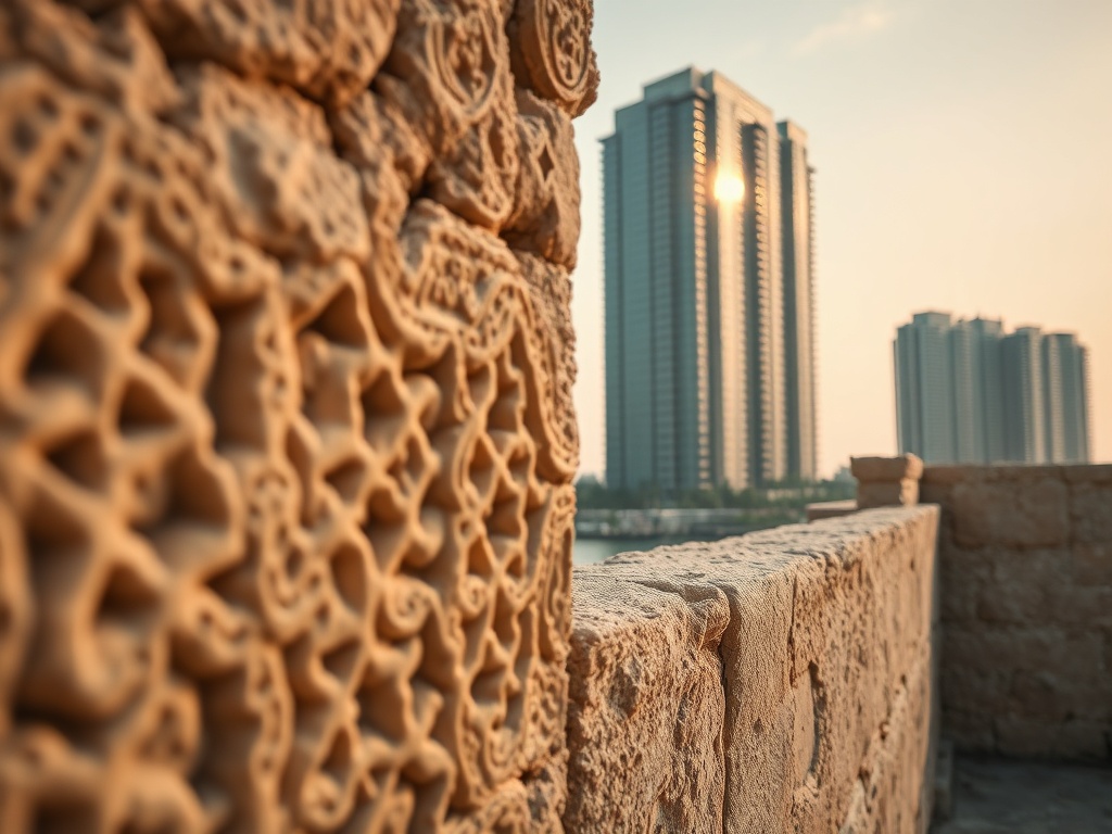 Where Coral Stone Walls Meet Concrete Towers in Malé