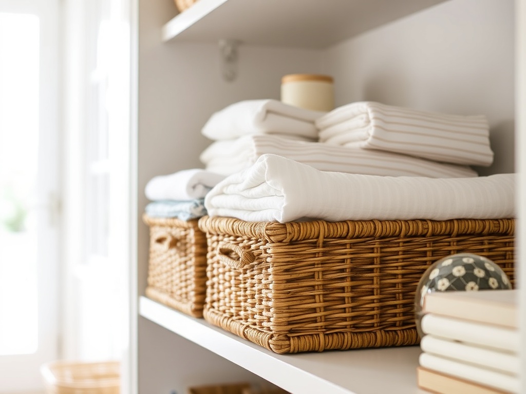 27. Go for Rattan Storage Boxes