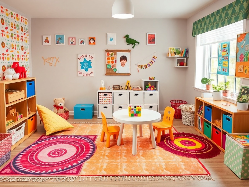 14. Create a Kids Play Corner