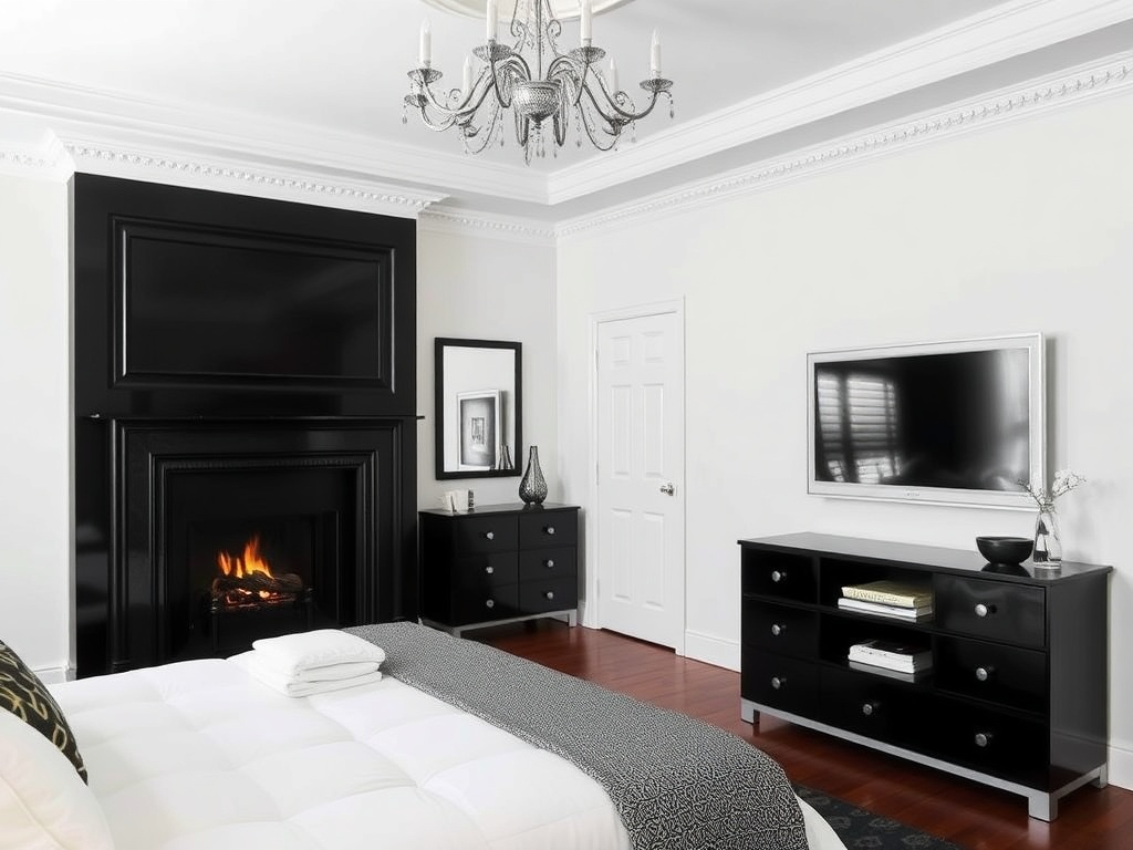 6. Go for a Black and White Palette