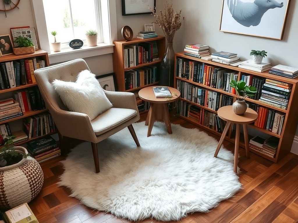 4. Opt for a Round Rug