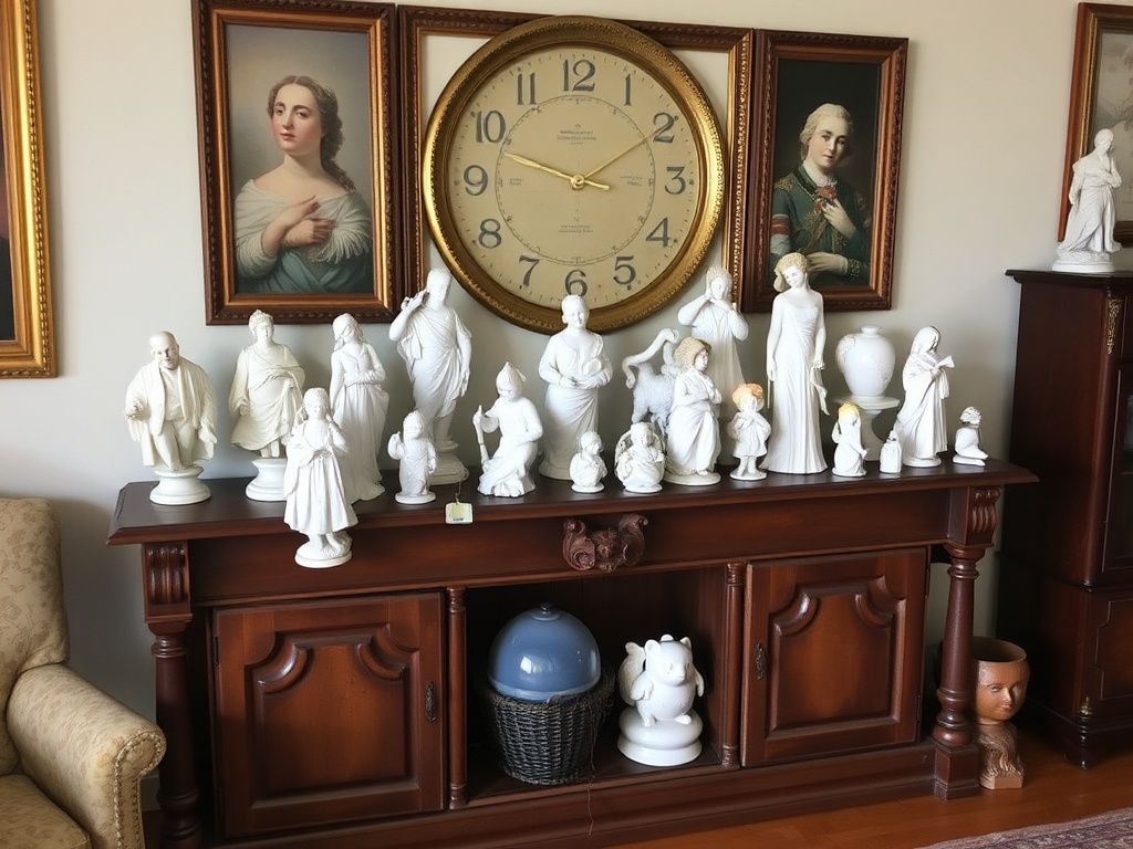 15. Display Porcelain Figurines