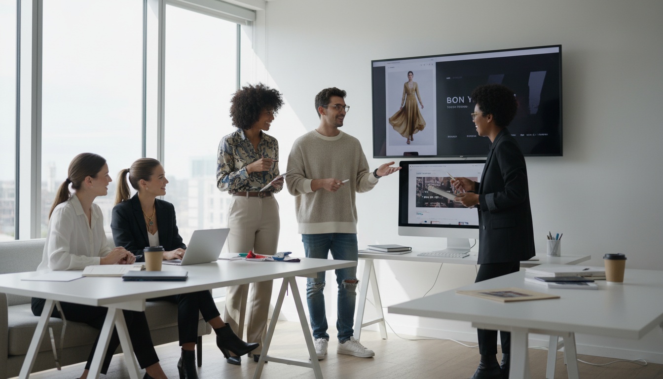 Fashion video content creation workflow