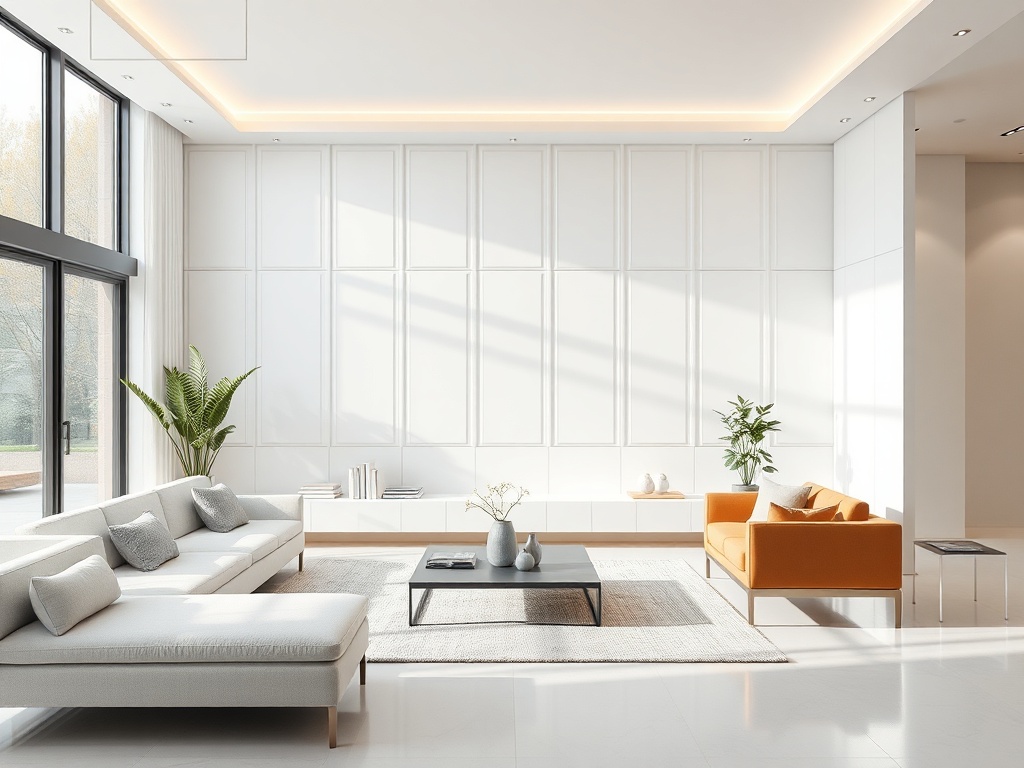 1. Embrace Minimalist White Panels