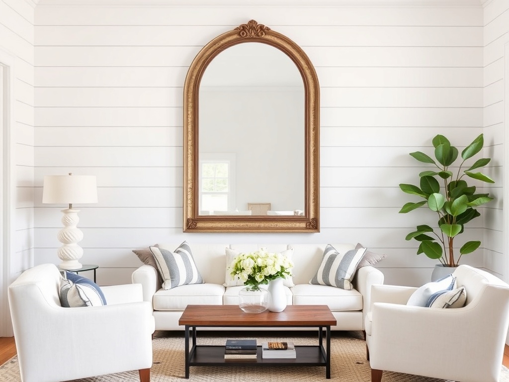 16. Hang a Statement Mirror
