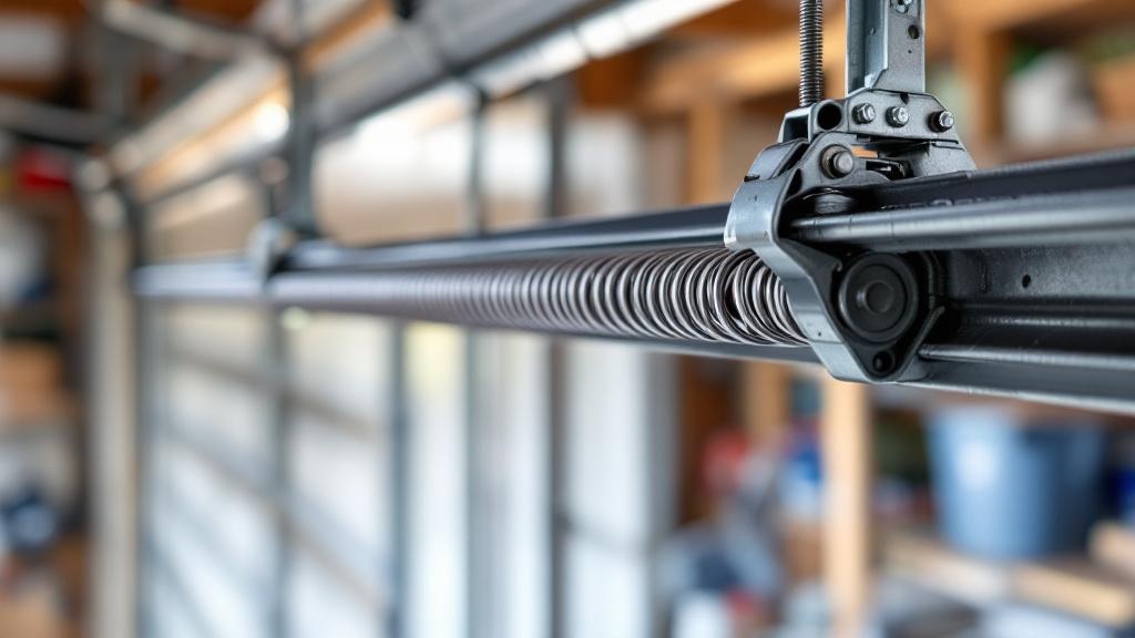 Garage Door Spring Repair Cost in Philadelphia 2025 Guide 10 Extension spring system on residential garage door