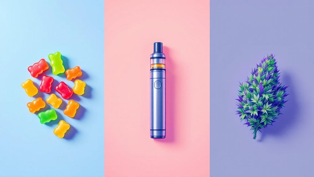 Cannabis flowers, edibles, and vape products