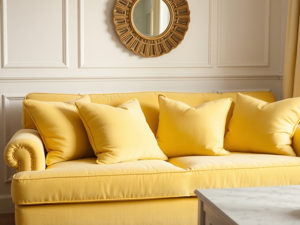 20. Opt for Pale Yellow Cushions