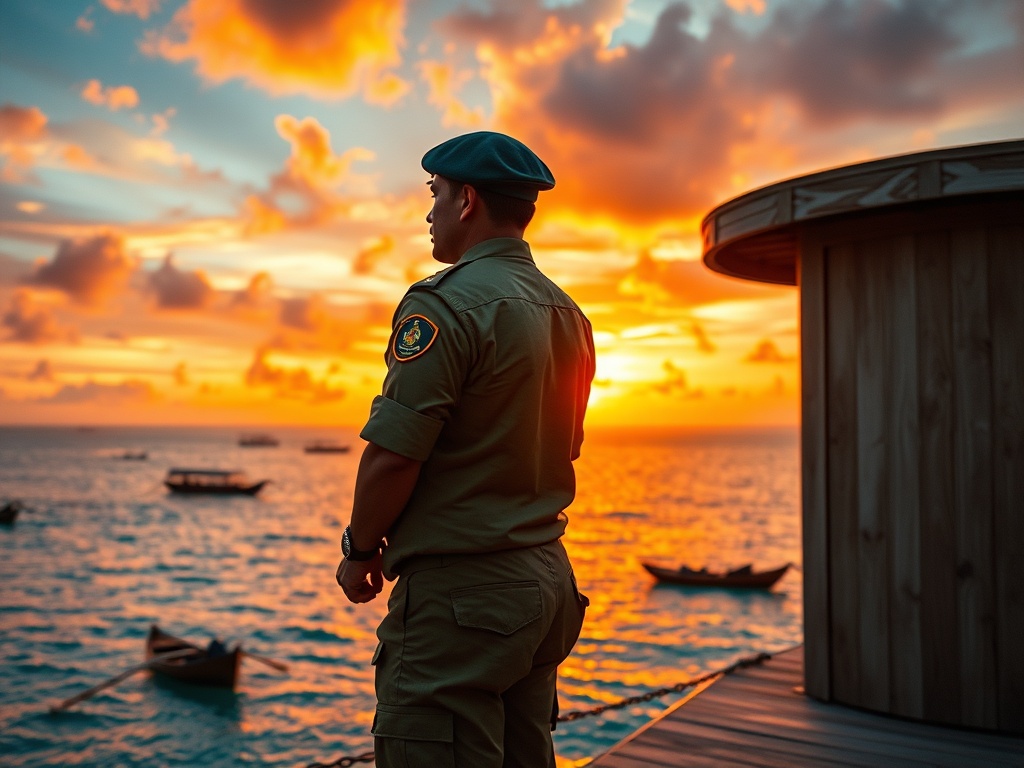 Military Budgets Rise as Fishermen Watch from Their Dhonis