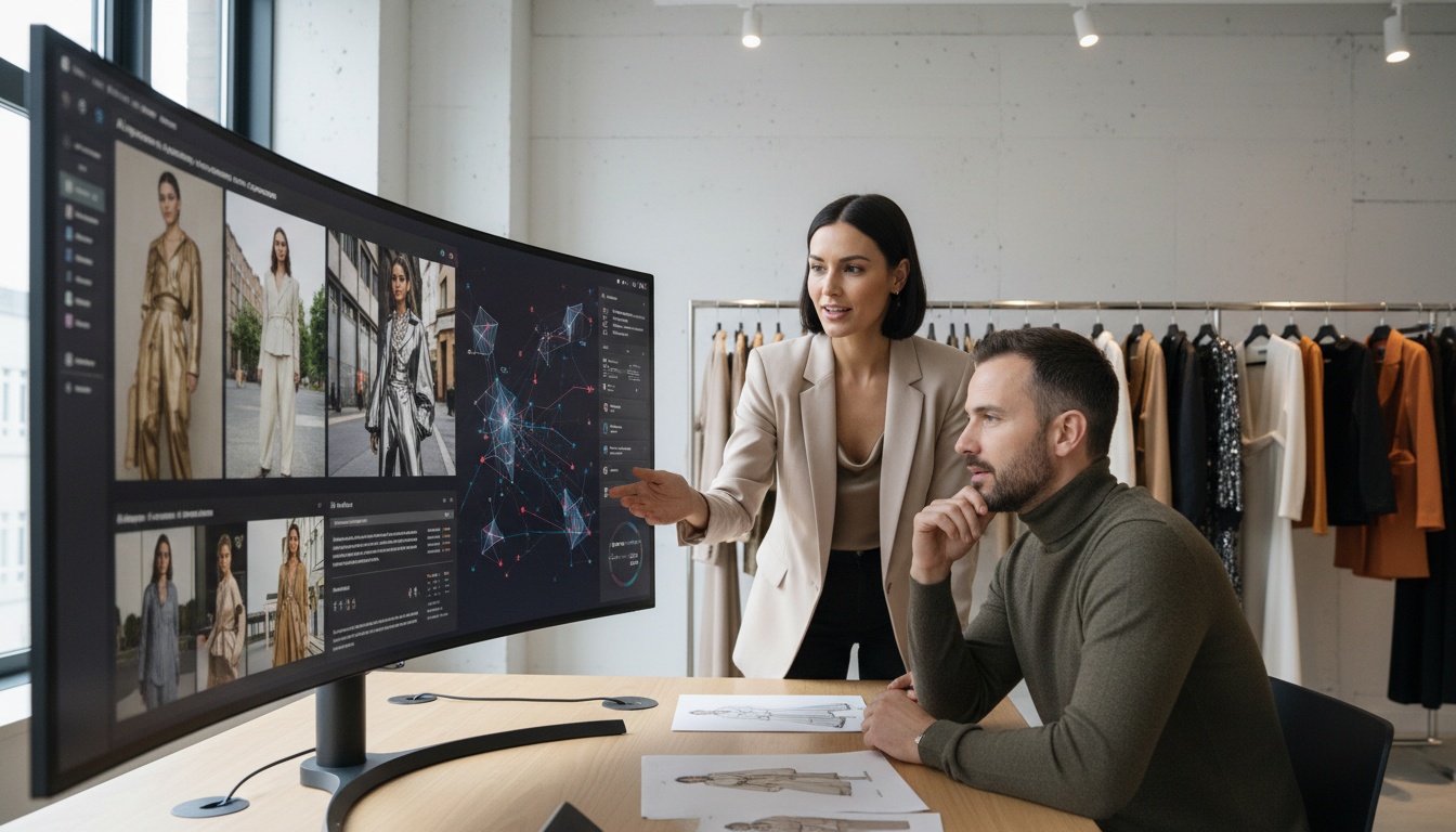 Conteúdo visual profissional para e-commerce de moda