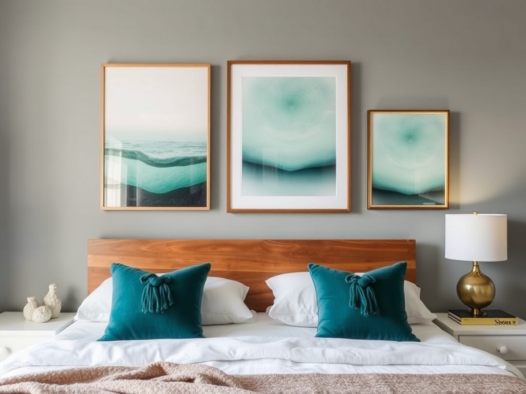 21. Incorporate Seafoam Green in Wall Art