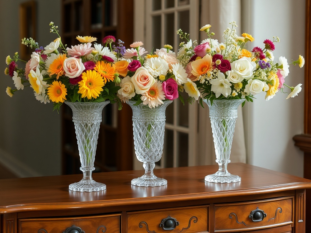 10. Add Crystal Vases
