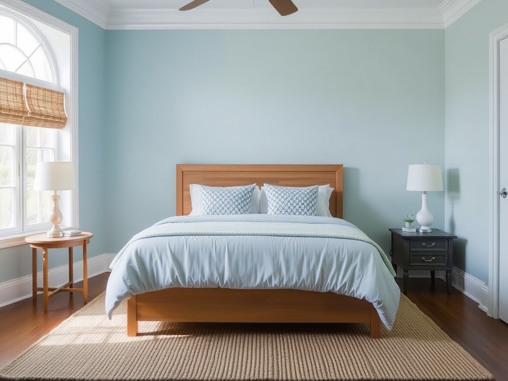 4. Use Soft Blue Walls