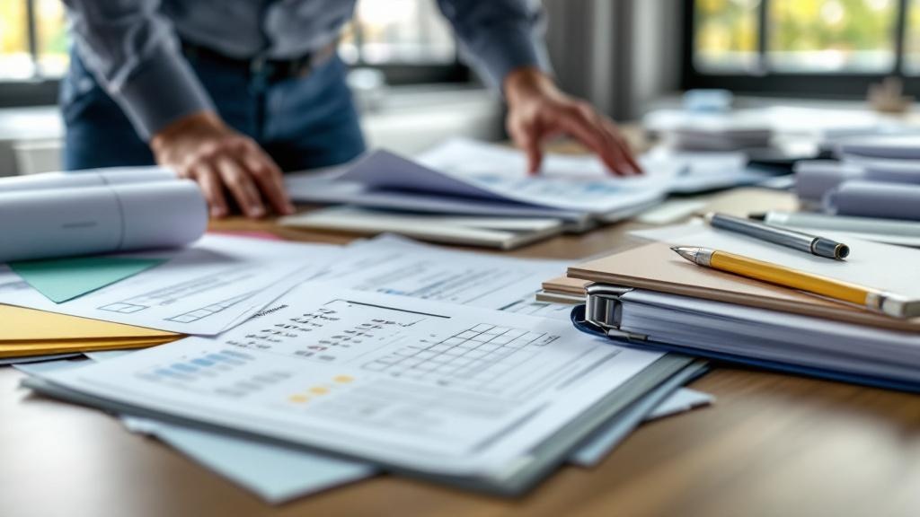 Organized construction project documentation and systematic business processes