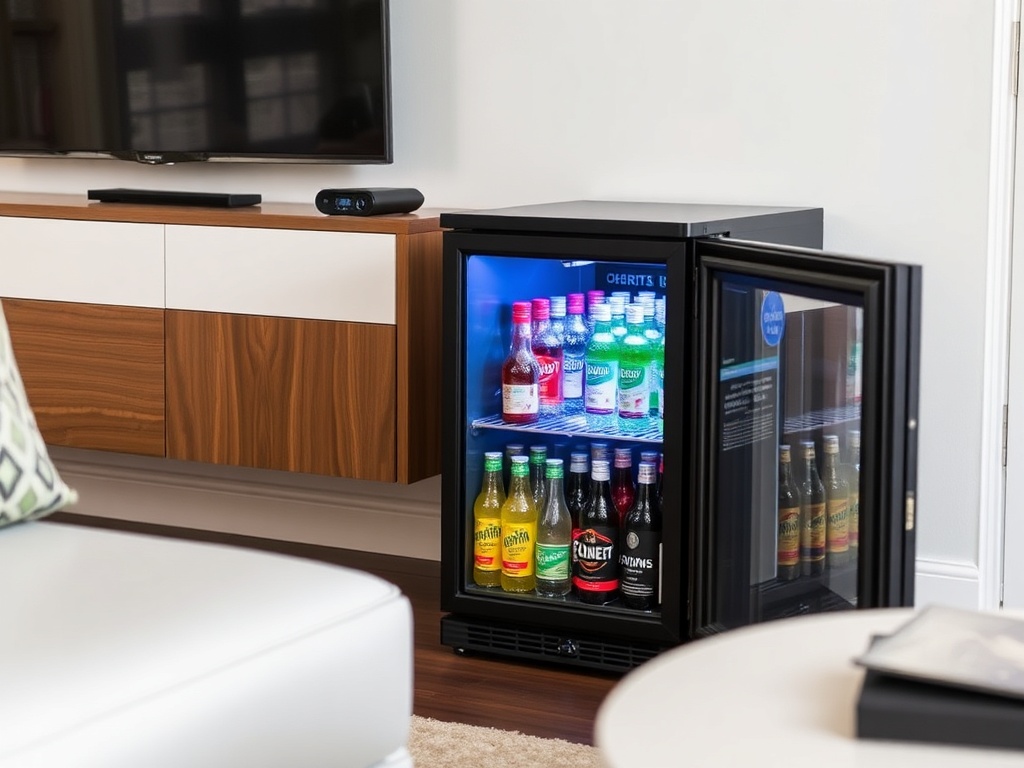 17. Use a Compact Mini Fridge