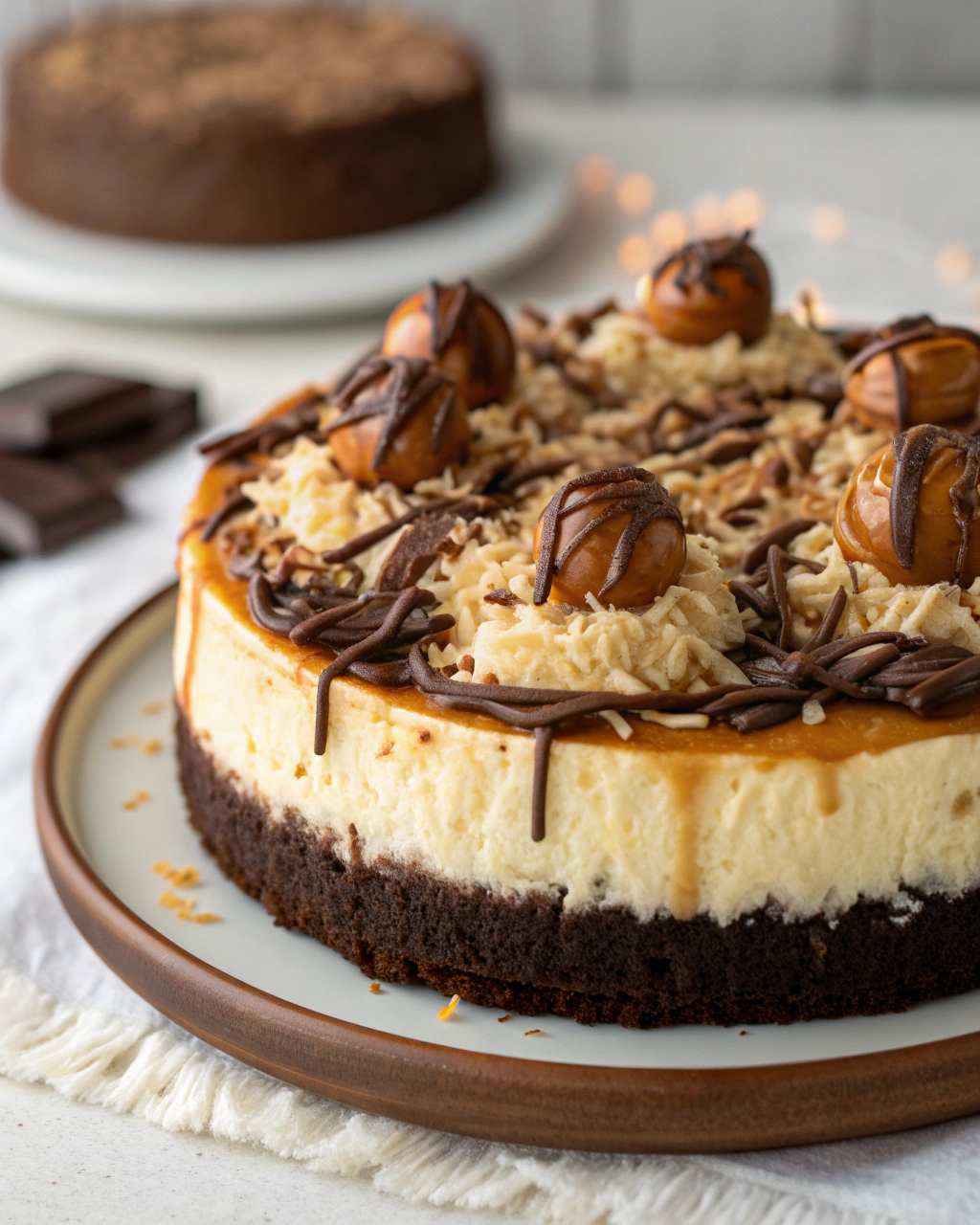 SAMOA CHEESECAKE ingredients