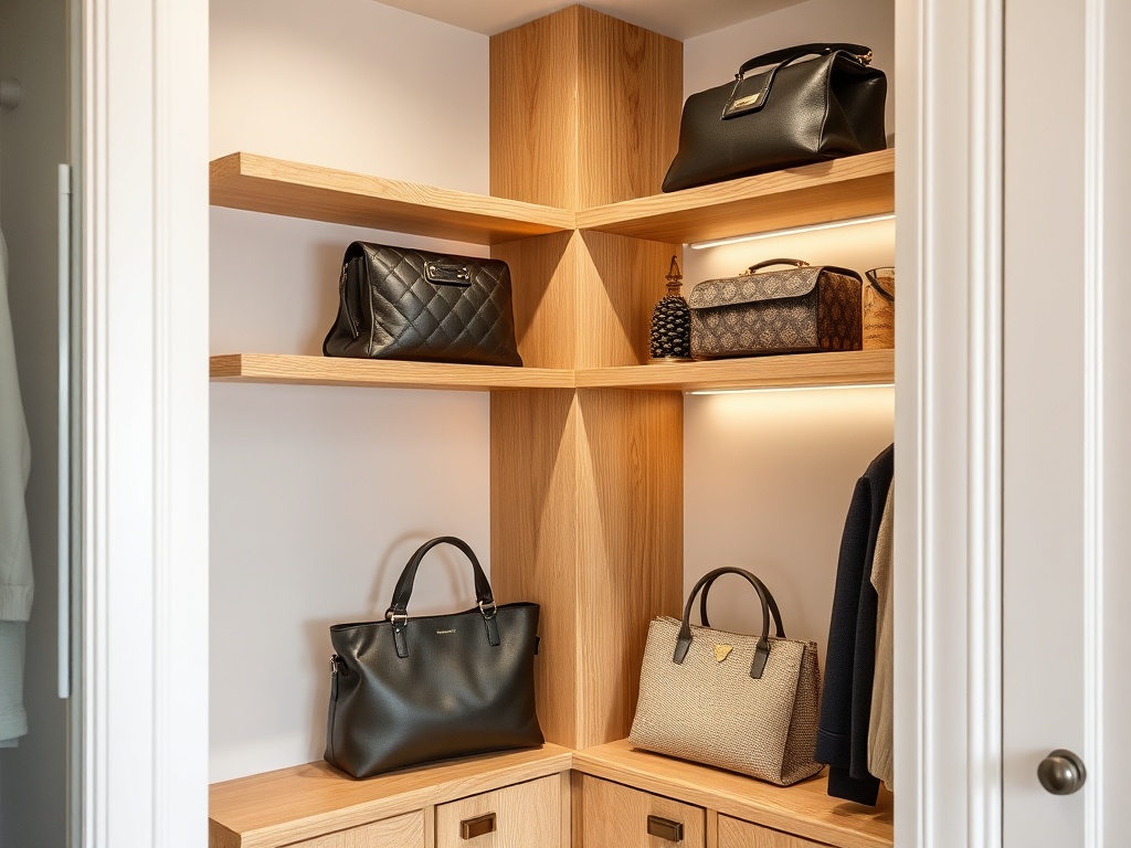 14. Utilize Corner Shelves