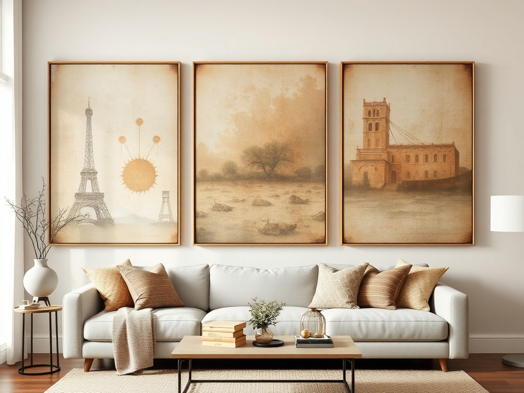 4. Choose Oversized Wall Art