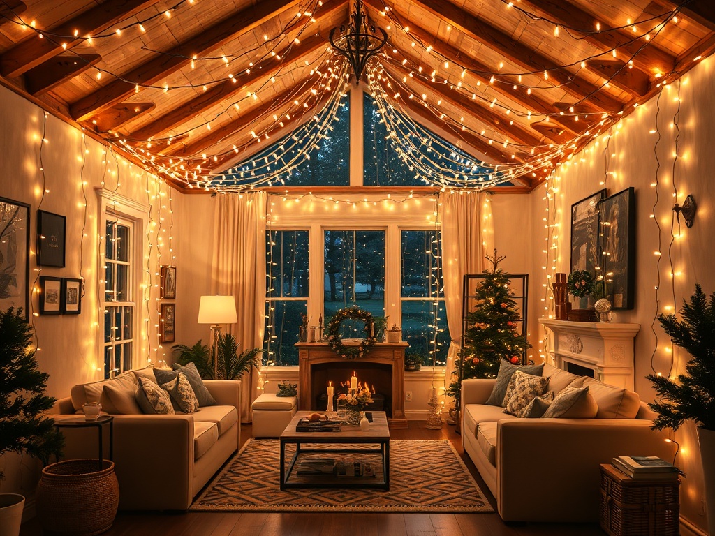 4. Create Ambient Lighting with Fairy Lights