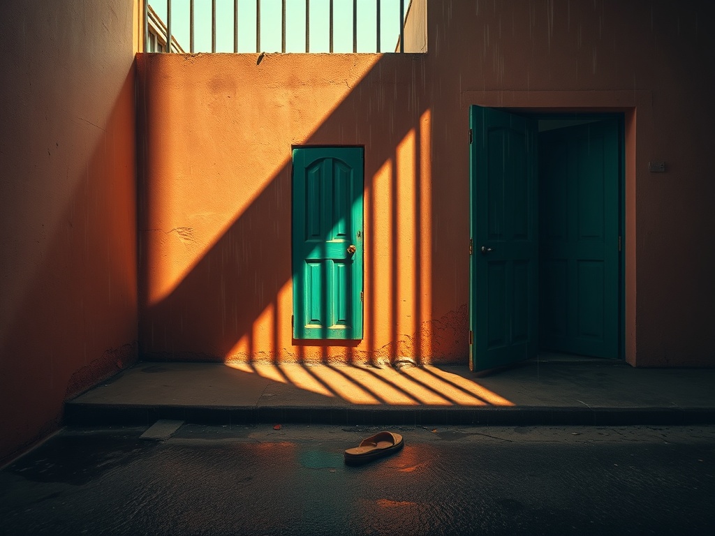 The Shadow of Vaanuvaa Falls on Malé's Narrowest Streets