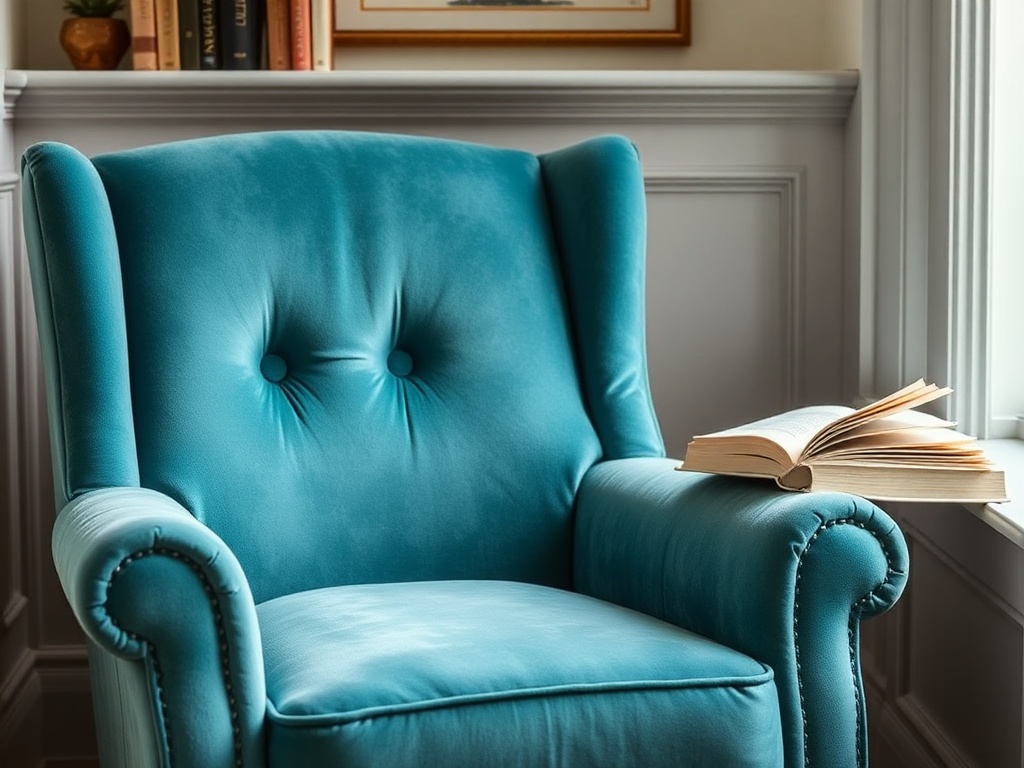 5. Use Velvet Upholstered Chairs