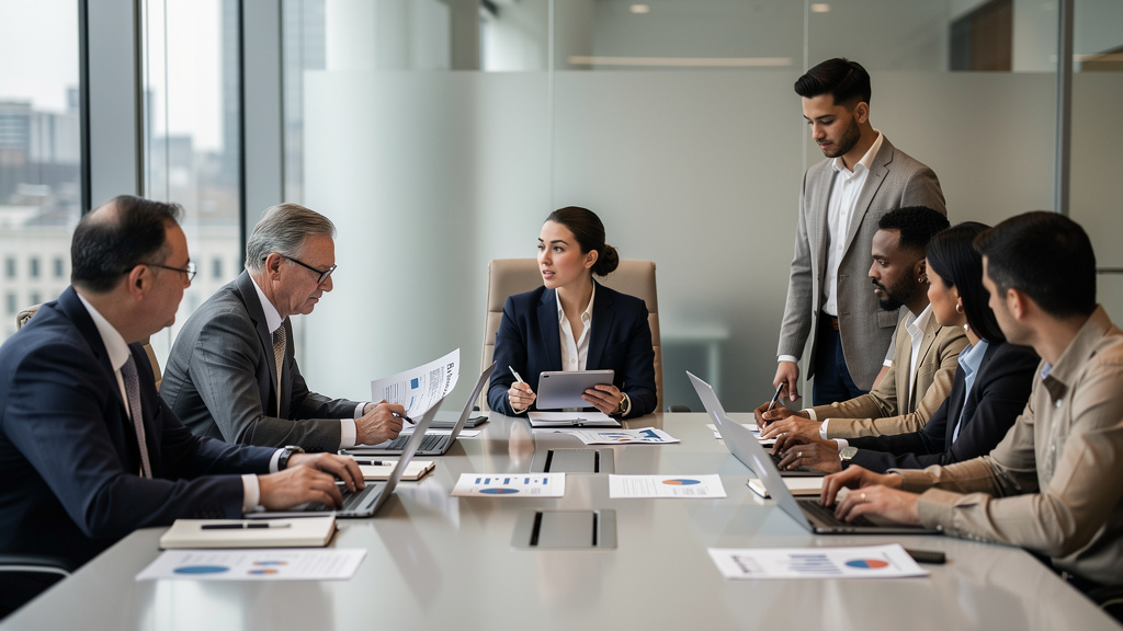 HR team reviewing employment policies and procedures