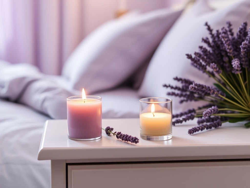 13. Incorporate Lavender Candles