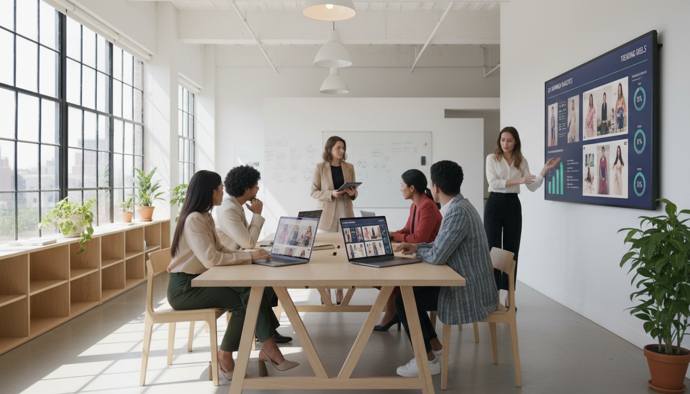 Fashion brand video content creation