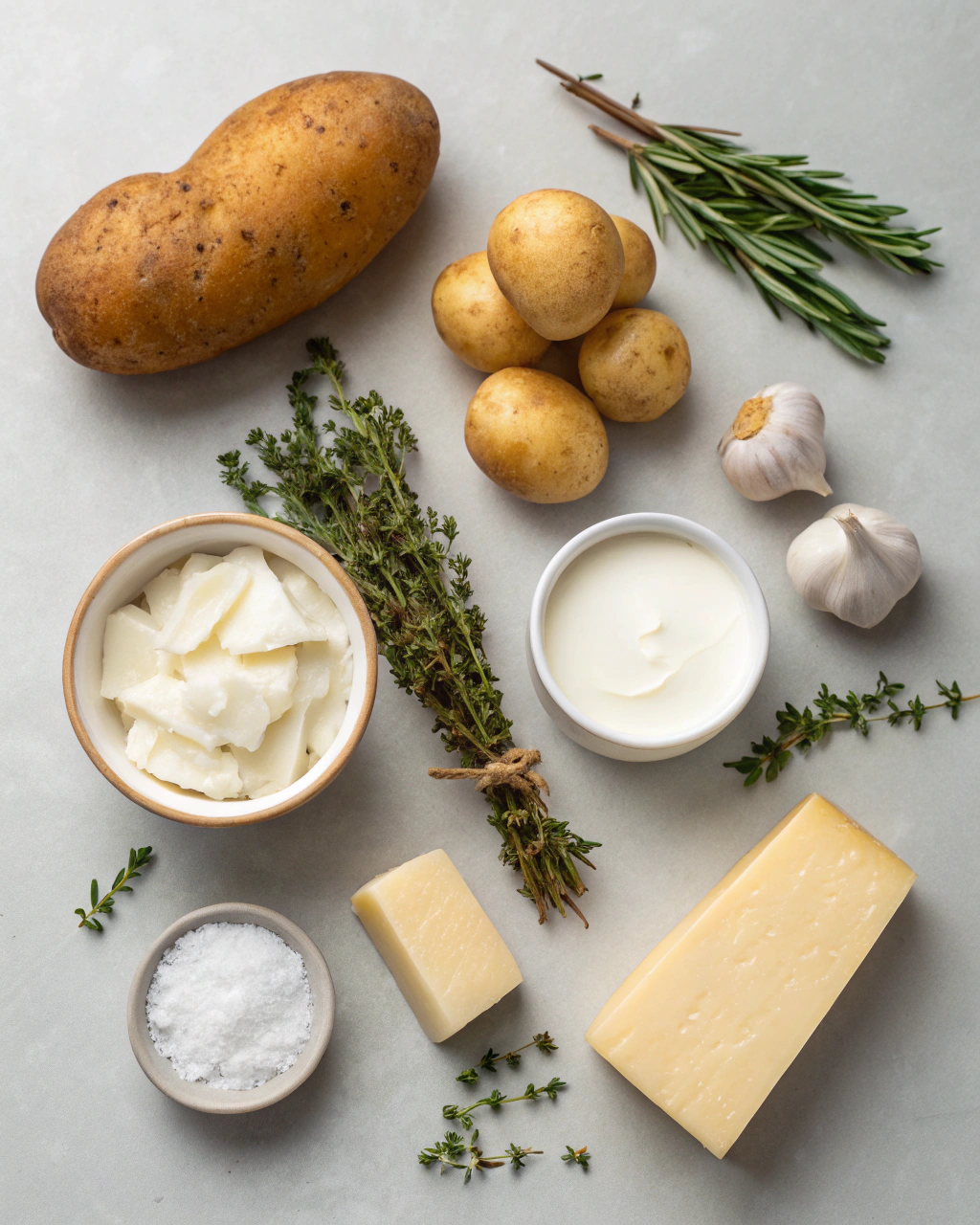 CLASSIC RICH AND SILKY POTATO GRATIN (SCALLOPED POTATOES) RECIPE ingredients