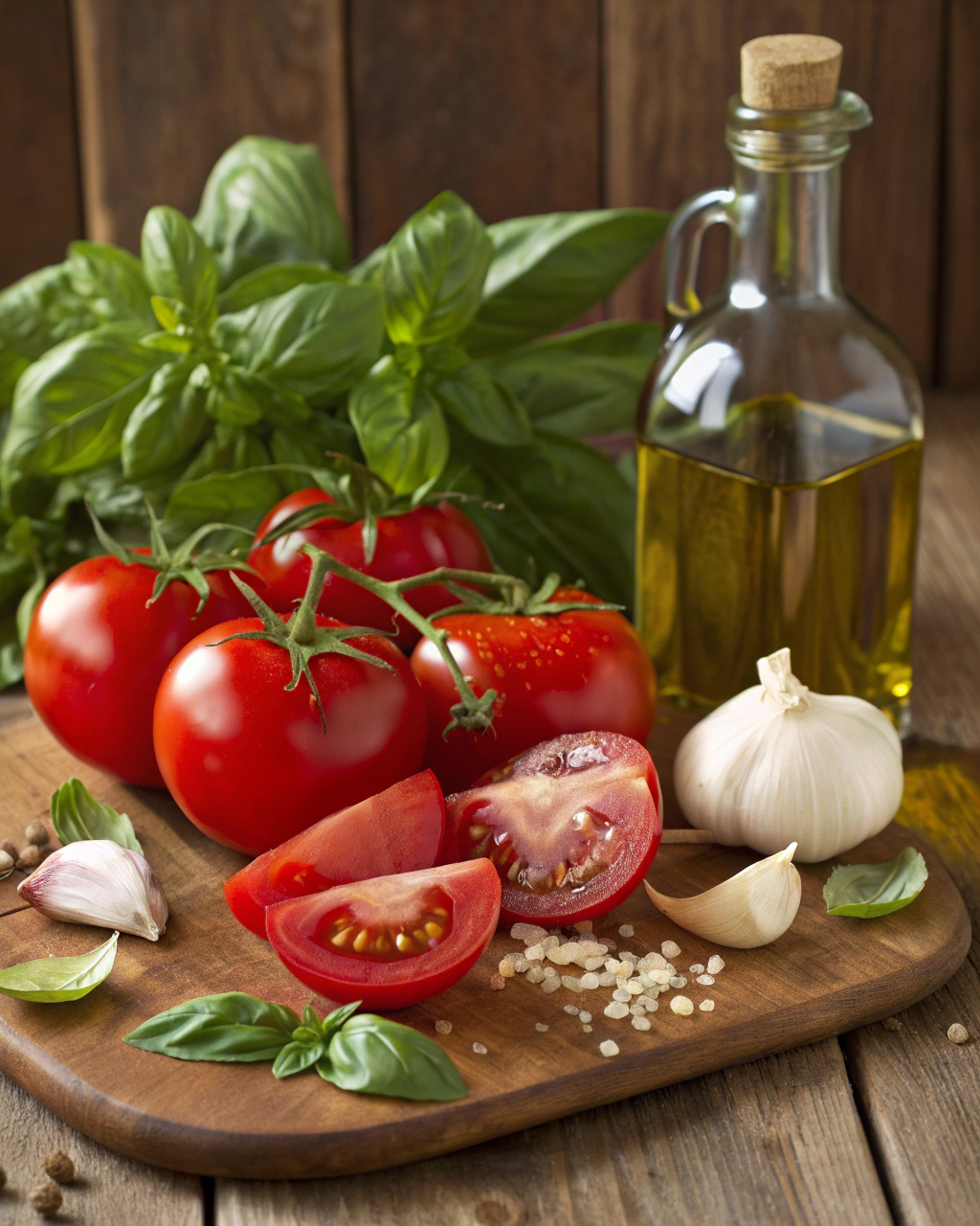 My Favourite Tomato Salad Ingredients
