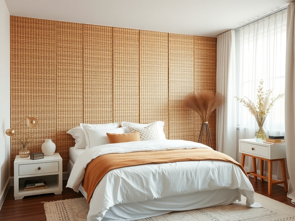 22. Try Rattan Wall Panels