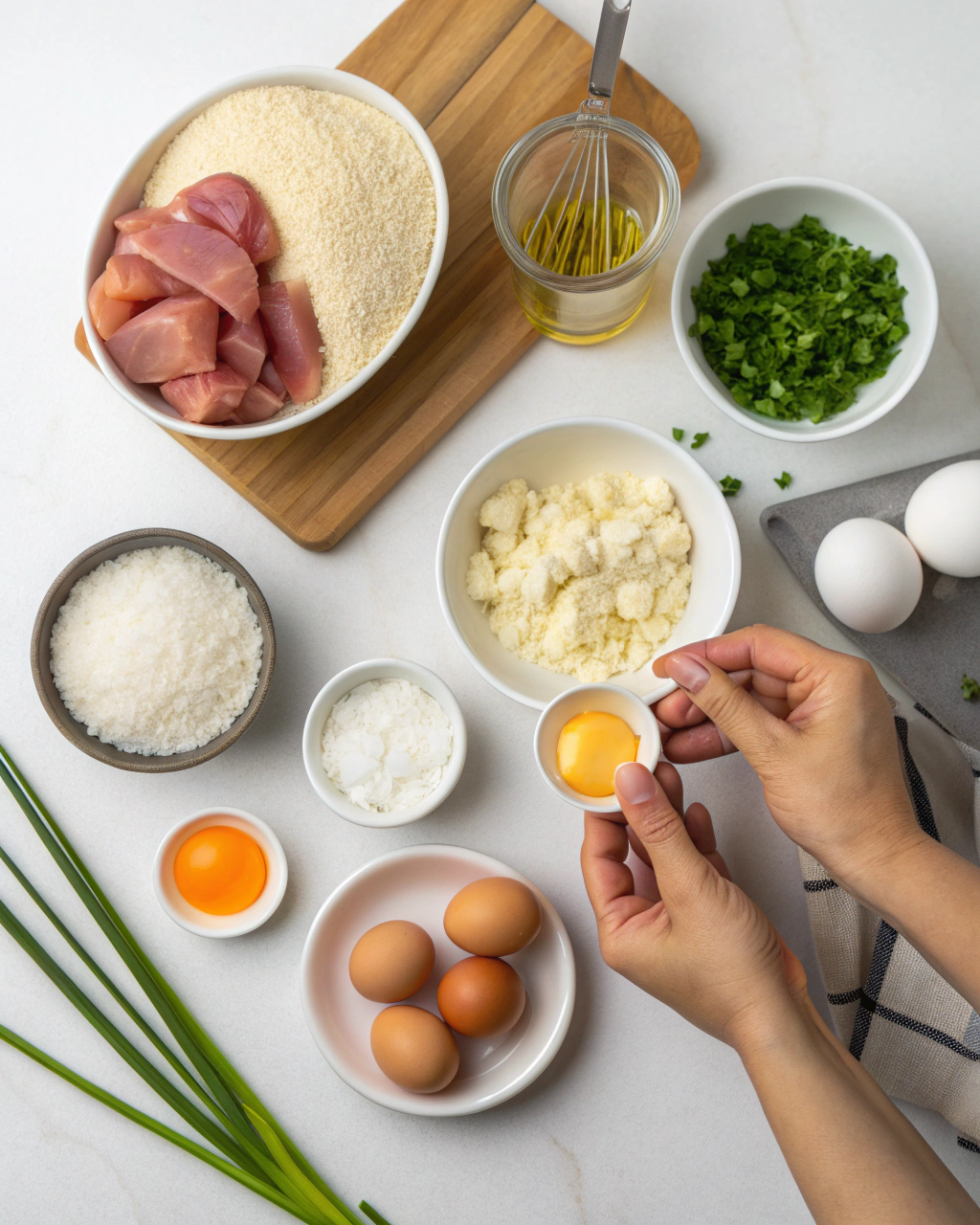 Garlic and Herb Lamb Chops ngredients