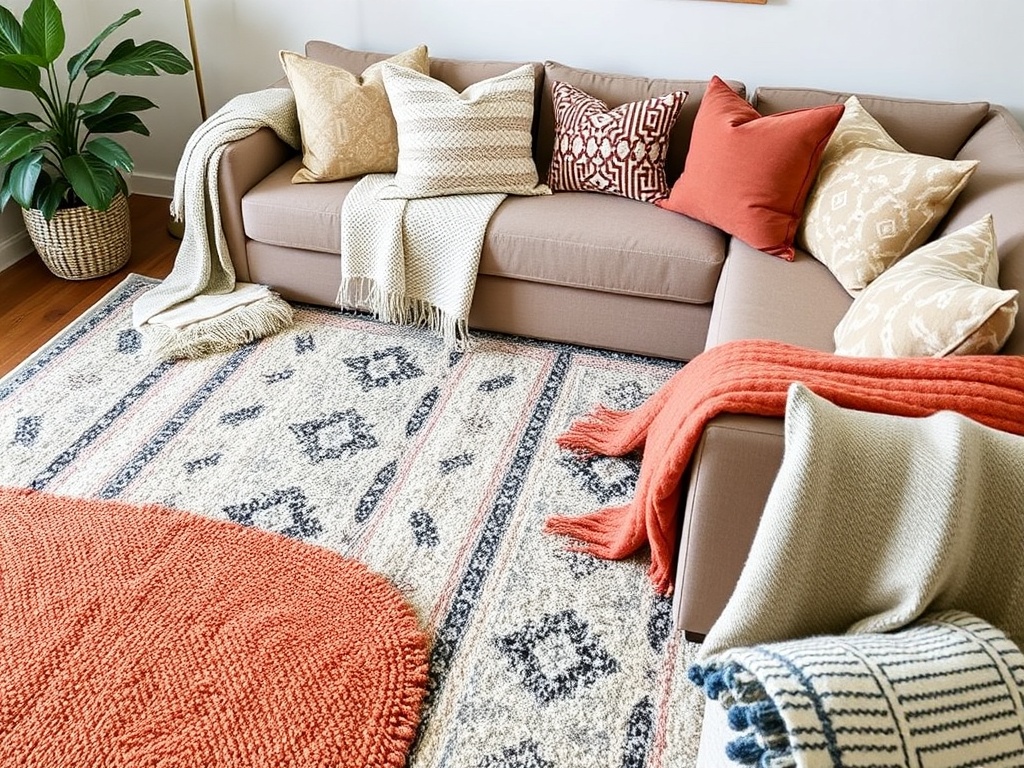 Maximizing Textures: From Rugs to Throws