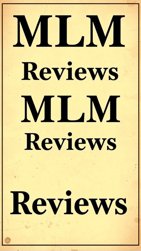 MLM Reviews image