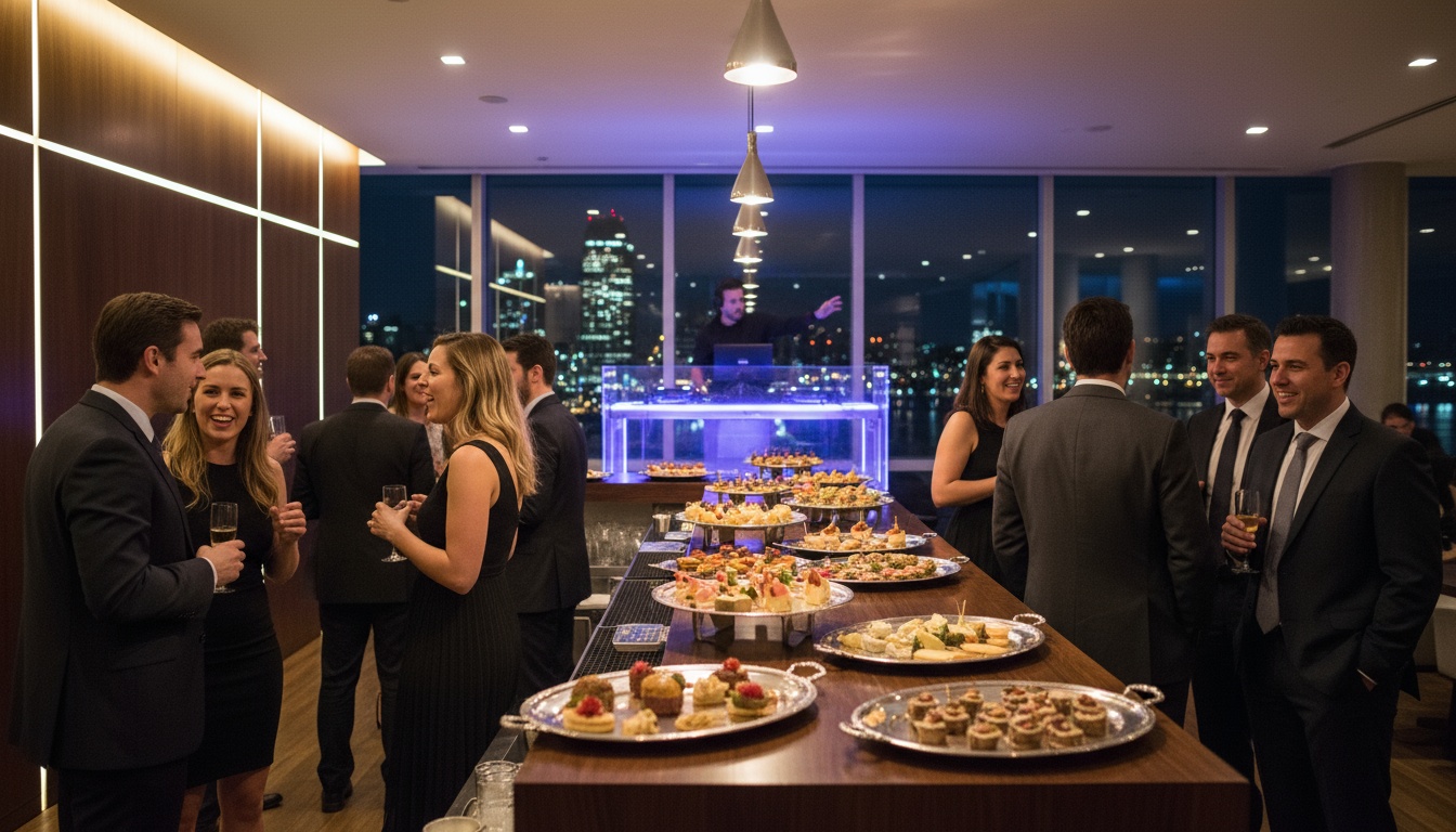 Professional networking event