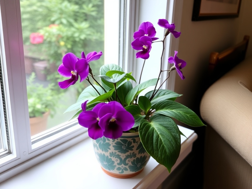 15. Cheerful African Violet