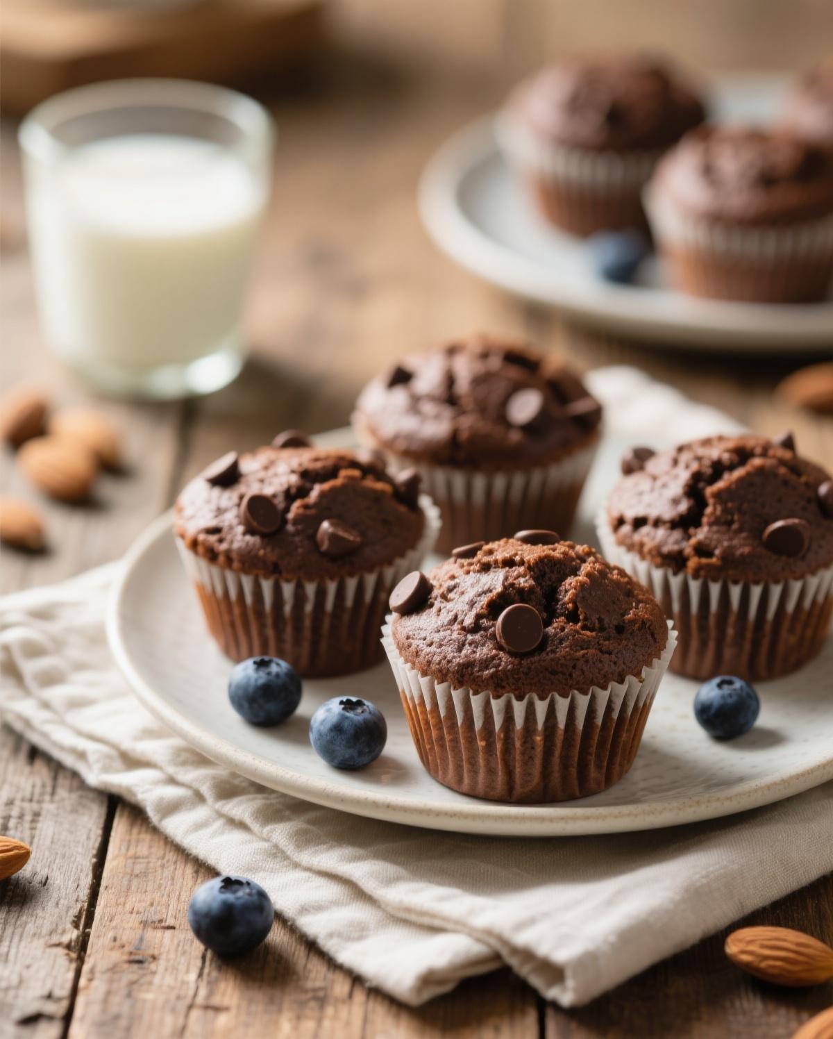 vegan chocolate muffins vegan chocolate muffins