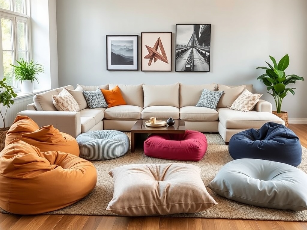 5. Opt for Comfy Seating Arrangements