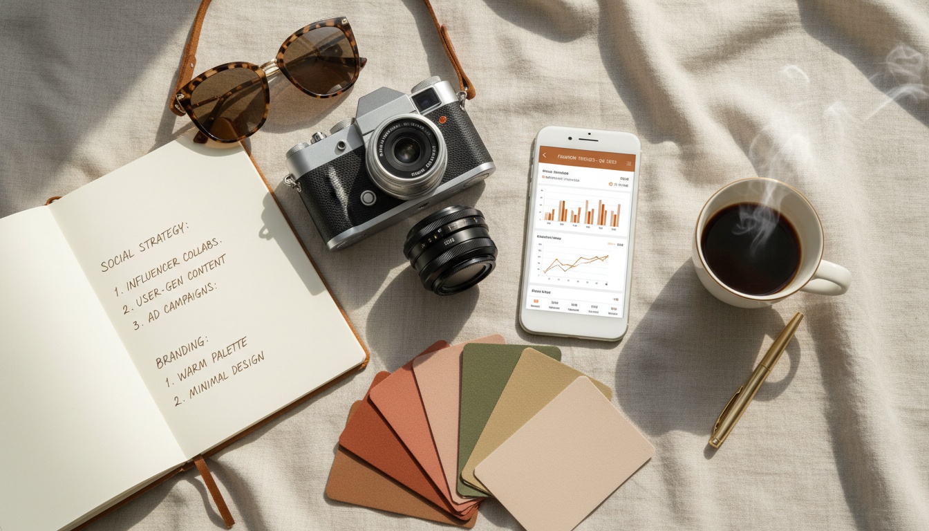 Marketing de moda com orçamento limitado