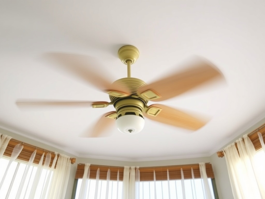 20. Feature a Rattan Ceiling Fan